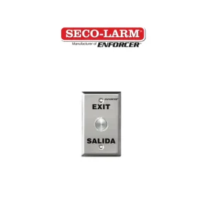 Secolarm SD-7204SGEX1Q Botón de salida metalico